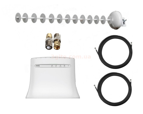 Комплект ZTE MF283 + Антенна 3G/4G 2x20dBi Стрела 5